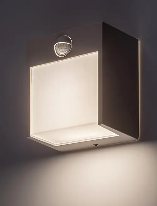 Záhradné svietidlo Rabalux 7479 LED 12W 560lm 4000K 230V IP44, senzor